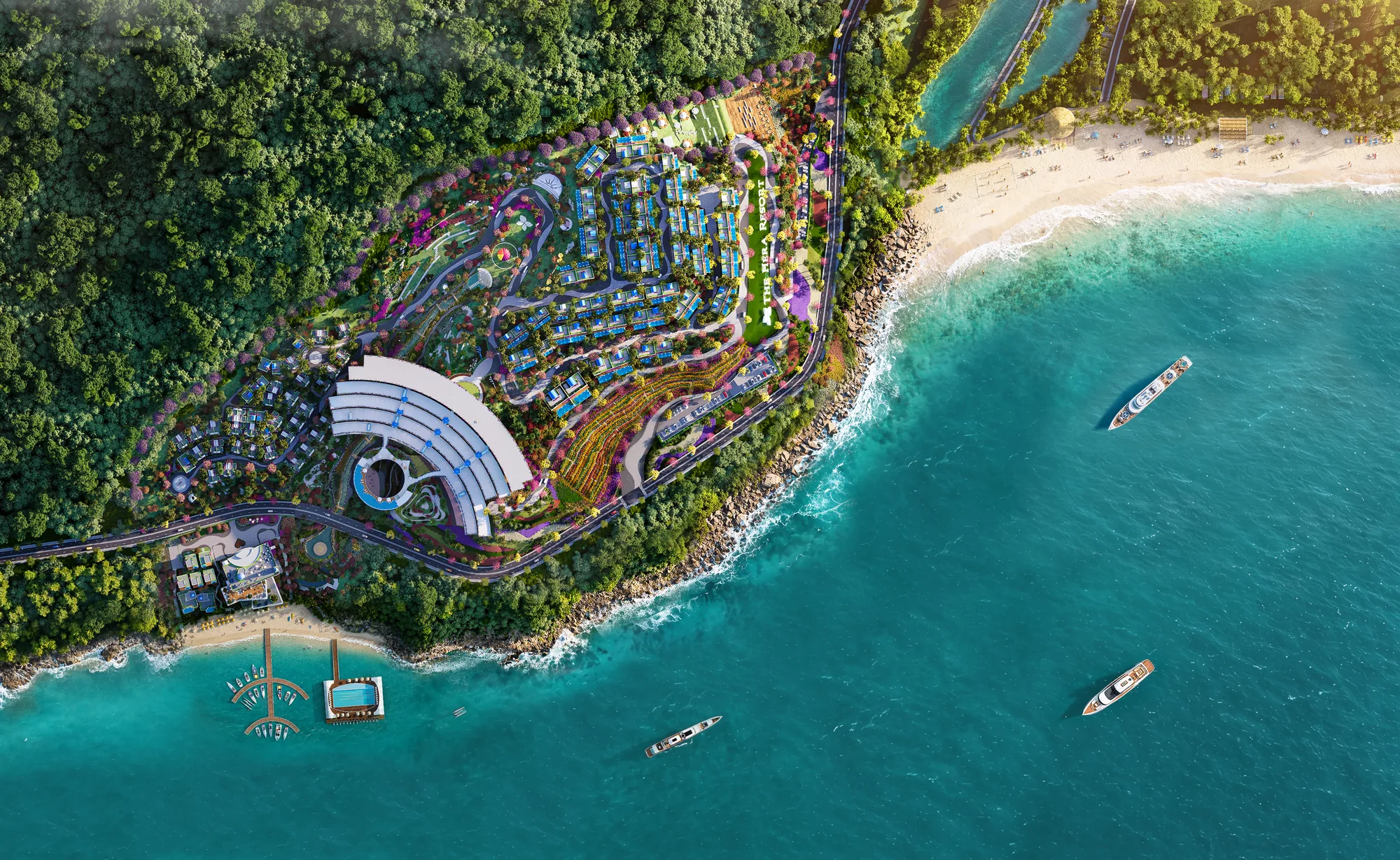 The Hera Resort Quy Nhơn: Vị Trí, Mặt Bằng & Bảng Giá 2026 4 Mặt bằng tổng thể The Hera Resort Quy Nhơn