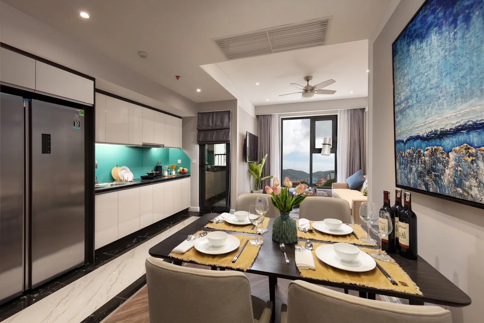 Thuê Altara Residences ngắn ngày: Có phù hợp nghỉ dưỡng tại Quy Nhơn? 2 Không gian căn hộ Altara Residences phục vụ nhu cầu lưu trú ngắn ngày