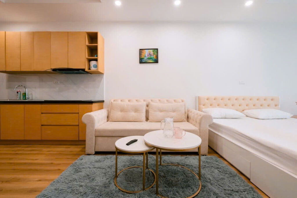 Không gian studio thực tế tại TMS Quy Nhơn