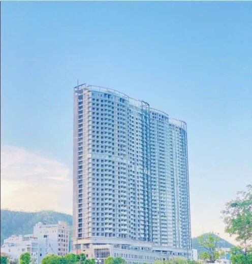 Phối cảnh tổng thể tổ hợp căn hộ The Sailing Quy Nhơn