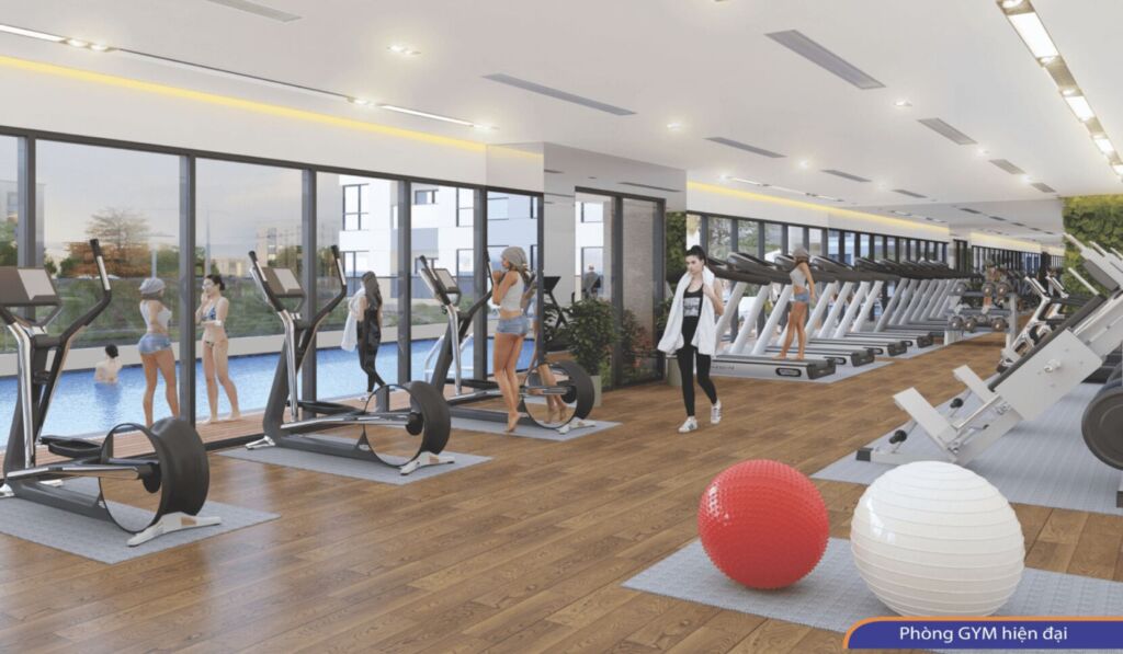 Căn Hộ Phú Tài Residence 7 phòng gym căn hộ phú tài residence