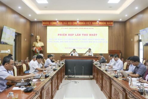 Họp chuyên đề 6 quy hoạch tỉnh bình định 2025