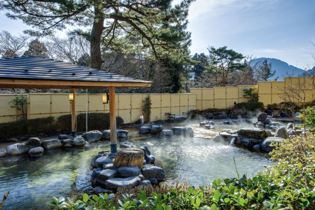 Onsen Nhật Bản Mô hình trị liệu 100 năm 6 Hakone Onsen