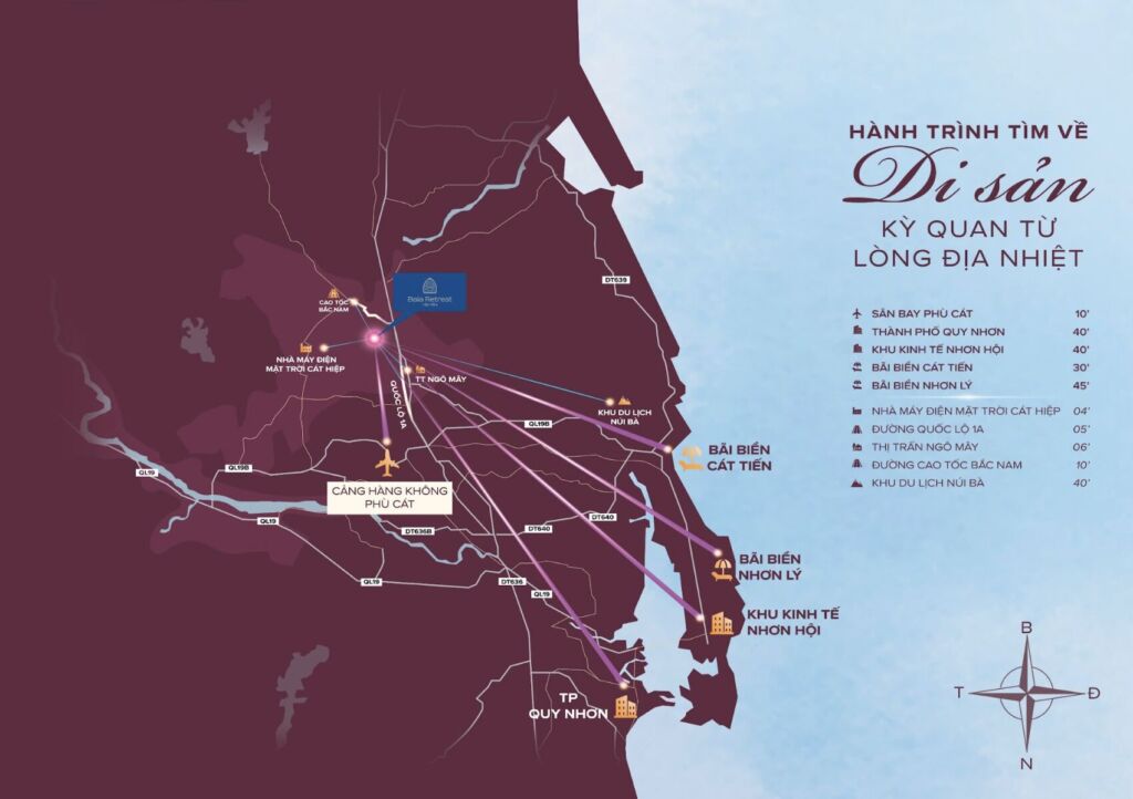 Baia Retreat Hội Vân 4 vi tri dia chi baia retreat hoi van