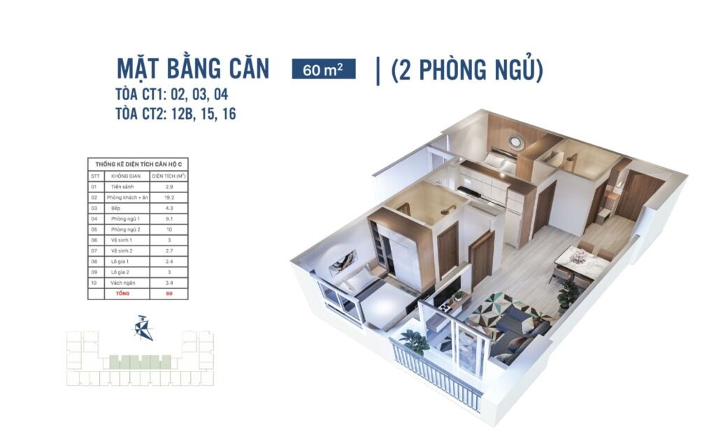 Ecolife Riverside Quy Nhơn: Căn Hộ Xanh Chuẩn Quốc Tế - Giá & Chính Sách 2026 8 thiết kế chung cư ecolife riverside quy nhơn