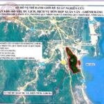 Bản đồ quy hoạch 3.100ha dự án khu đô thị du lịch nghỉ dưỡng Sun Group Quy Nhơn tại Xuân Vân - Ghềnh Ráng