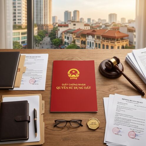 Giấy chứng nhận quyền sử dụng đất - sổ đỏ làm thủ tục