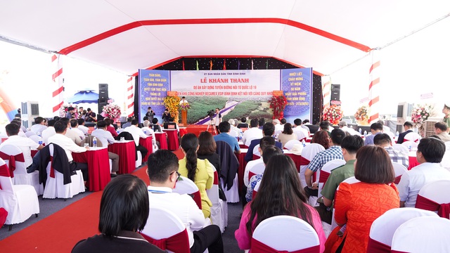 Tiến độ thực tế tuyến đường Tây Nam Quy Nhơn kết nối Becamex VSIP