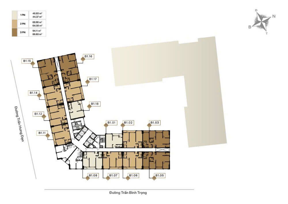 mặt bằng the harbour quy nhơn, mặt bằng block b simona heights, căn hộ the harbour quy nhơn, simona heights trần hưng đạo
