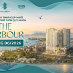 Phối cảnh chính thức tòa tháp The Harbour Quy Nhơn thuộc tổ hợp căn hộ hạng sang Simona Heights 145A Trần Hưng Đạo. Mở bán đợt 1 tháng 6/2026 sở hữu lâu dài.