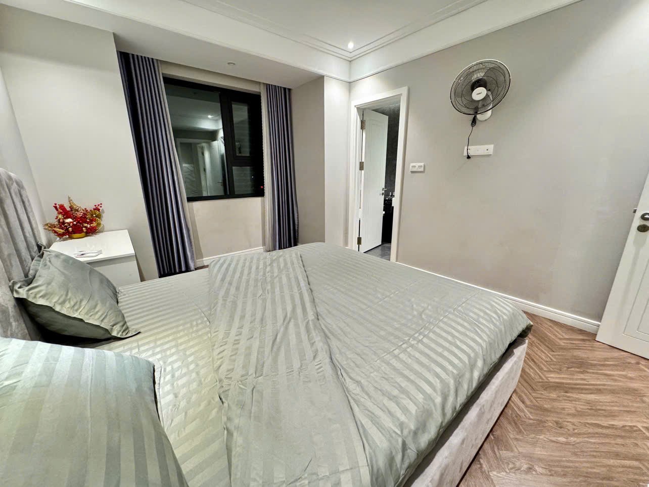 Phòng ngủ căn hộ Altara Residences Quy Nhơn 2PN cho thuê tầng 28