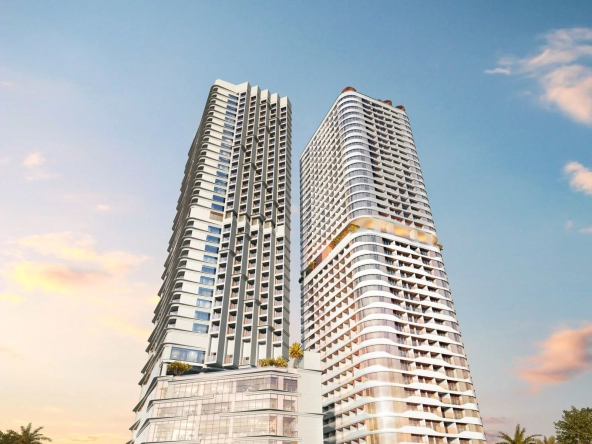 Phối cảnh tháp đôi Q’Terra Quy Nhơn