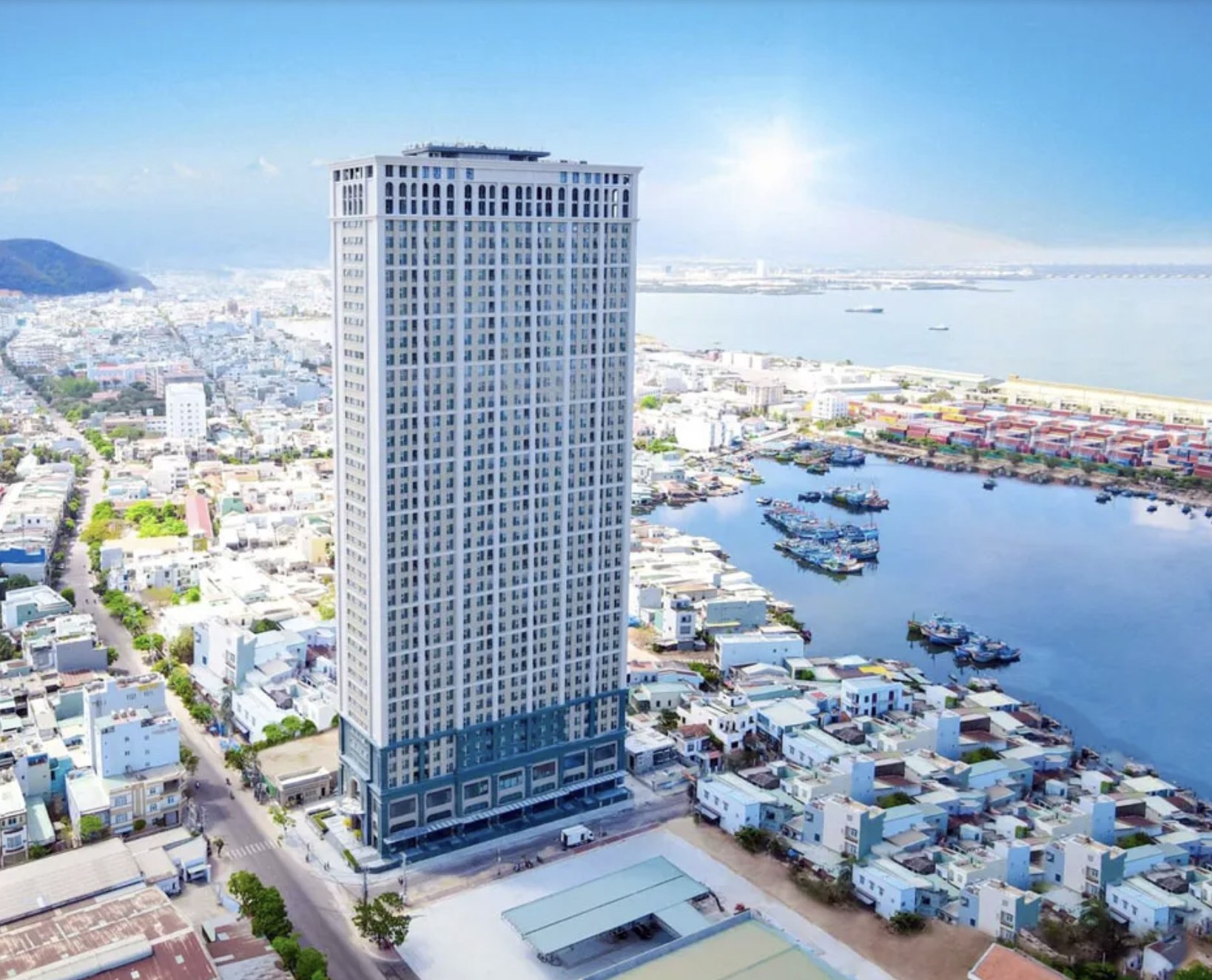 Toàn cảnh Altara Residences tại Quy Nhơn nhìn từ trên cao