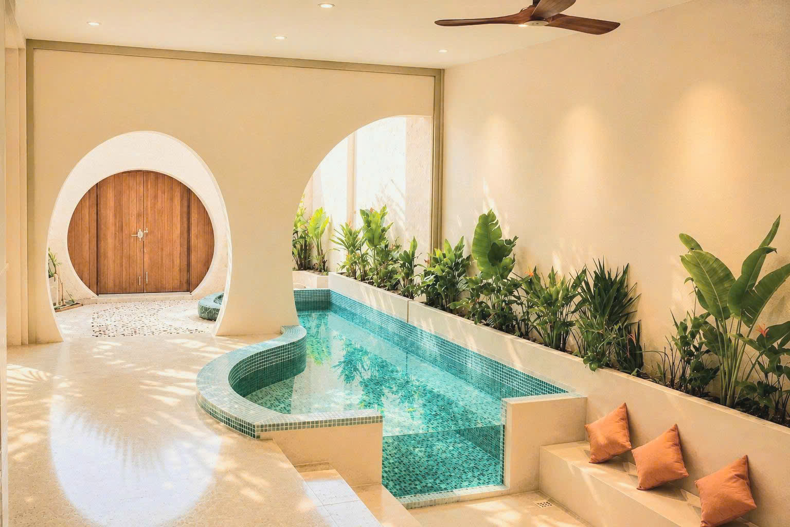 Hồ bơi riêng tại Tropical Villa Quy Nhơn