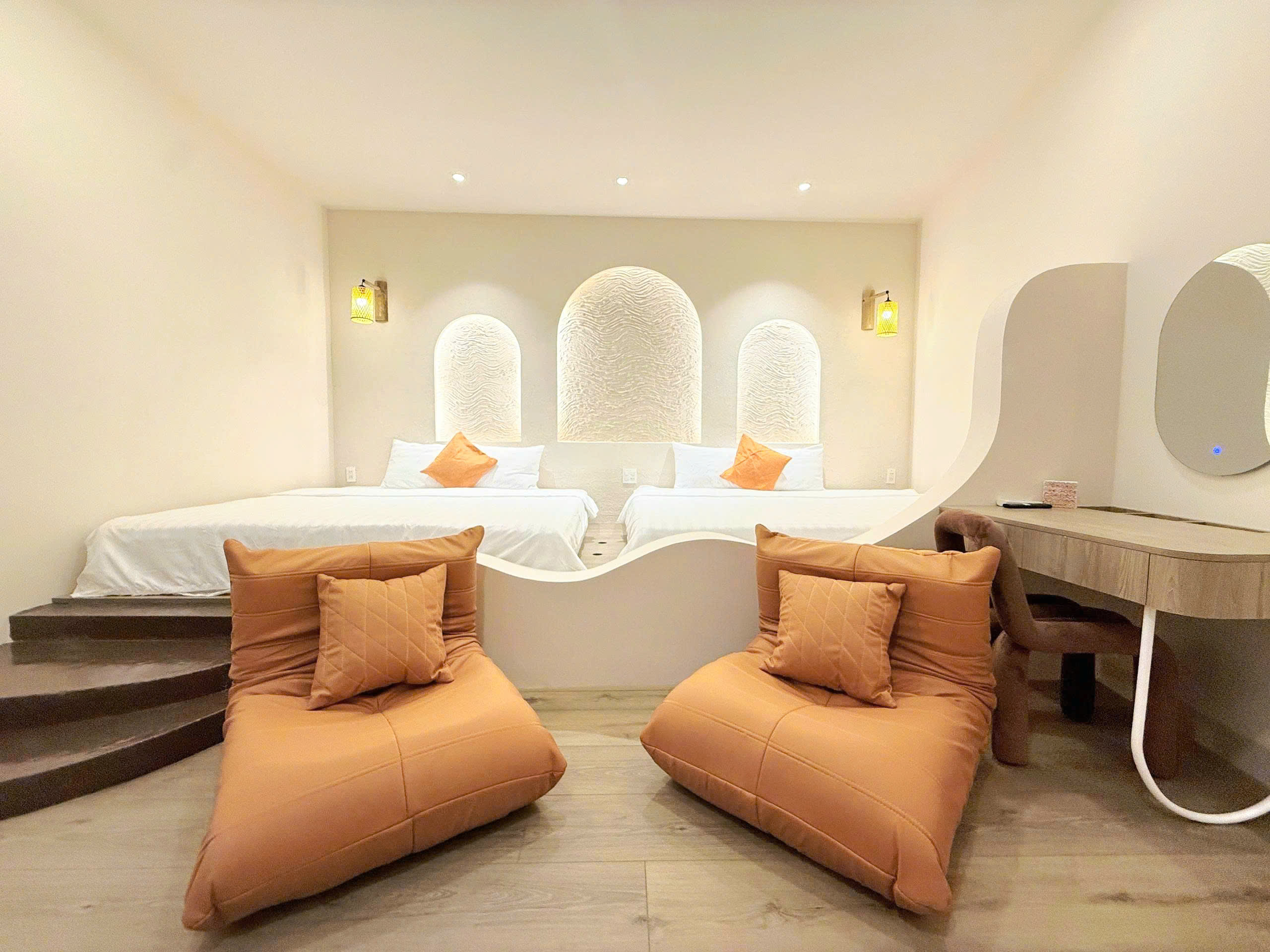 Phòng ngủ lớn tại Tropical Villa Quy Nhơn