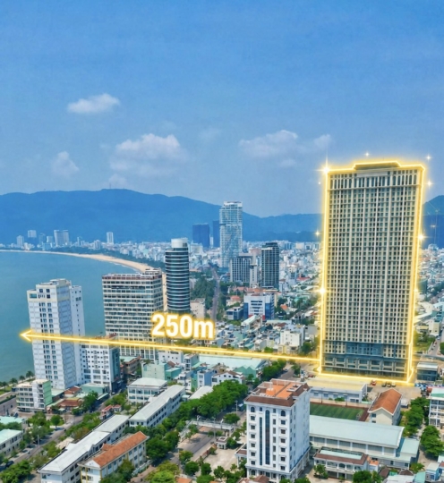 Vị trí Altara Residences gần biển Quy Nhơn